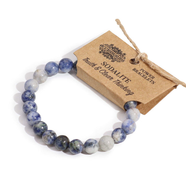 Bracelet en sodalite de la collection Intuition Brillanceleste
