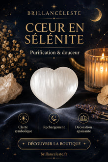 Selenite Heart – Purification & Softness
