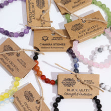 Bracelet Améthyste – Sérénité Intérieure en améthyste sur fond doux Brillanceleste - vue 5