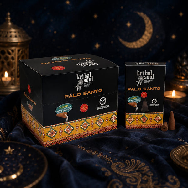 Cônes Encens Backflow Palo Santo Brillanceleste pour rituel bien-être et purification
